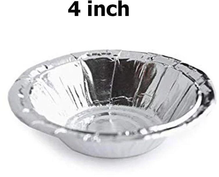 silver paper bowl