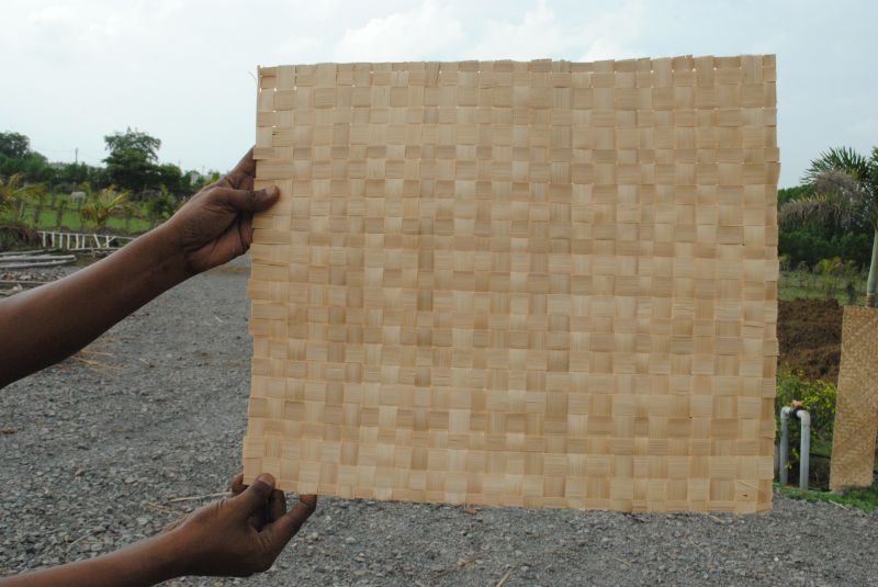 Plain Square Bamboo Mat