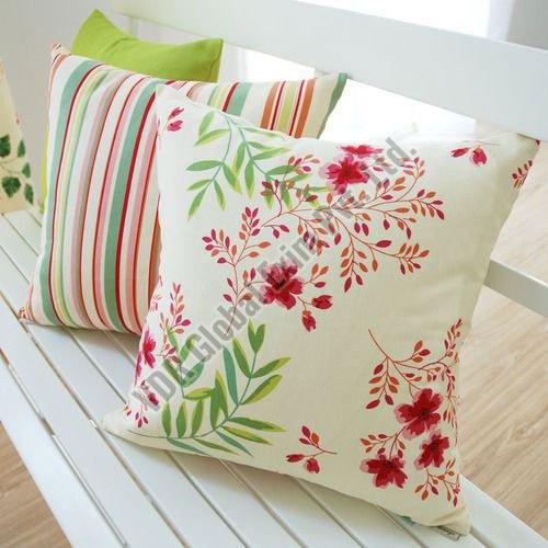 Cotton Embroidered Cushion Cover