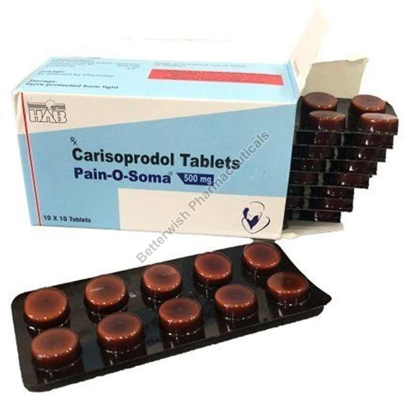 Pain O Soma 500mg Tablets