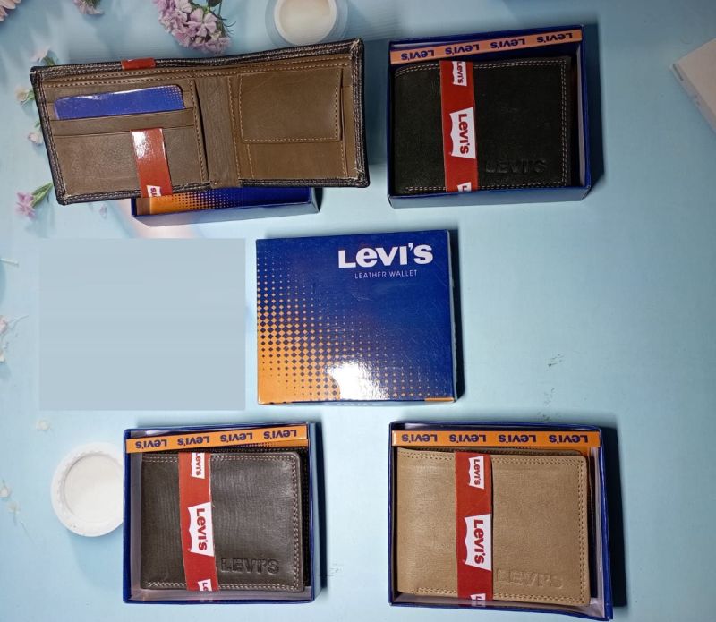 Mens Levis Leather Wallets