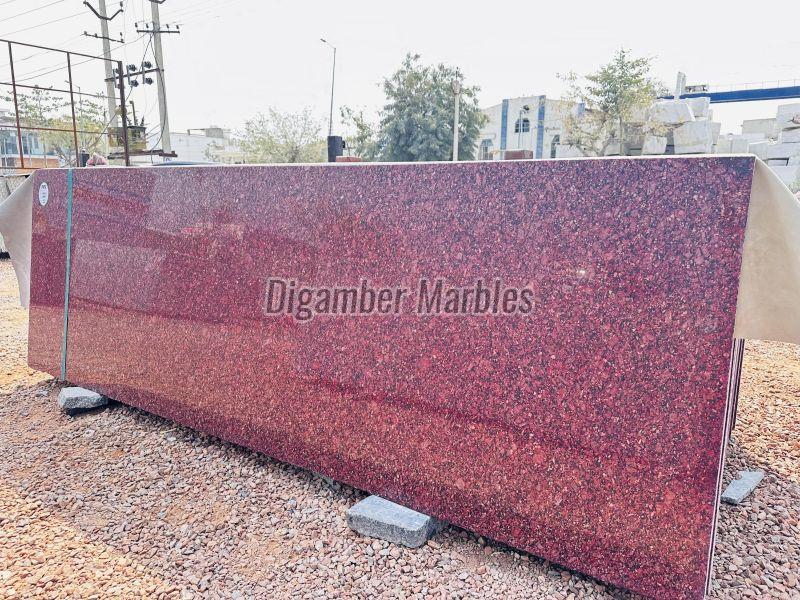 Gem Red Granite Slab