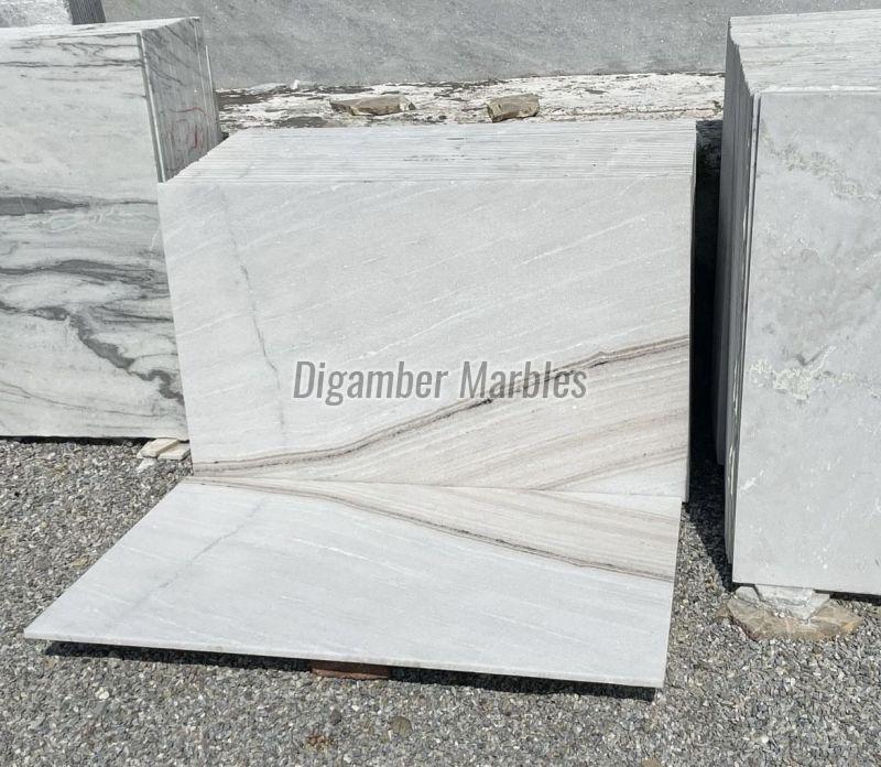 Nizarna White Marble Slab