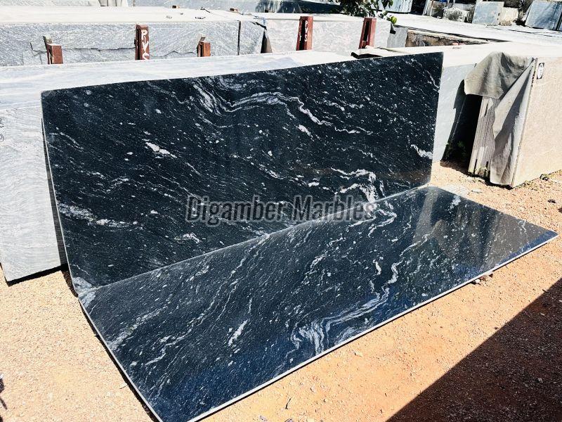 Thunder Black Granite Slab