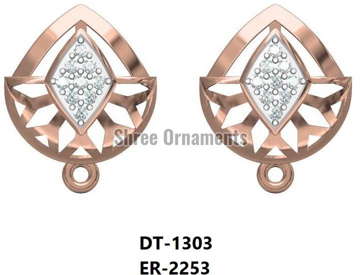 ER-2253 Ladies Gold Earring