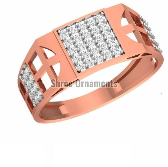 R-SJGR-2250 Mens Rose Gold Ring