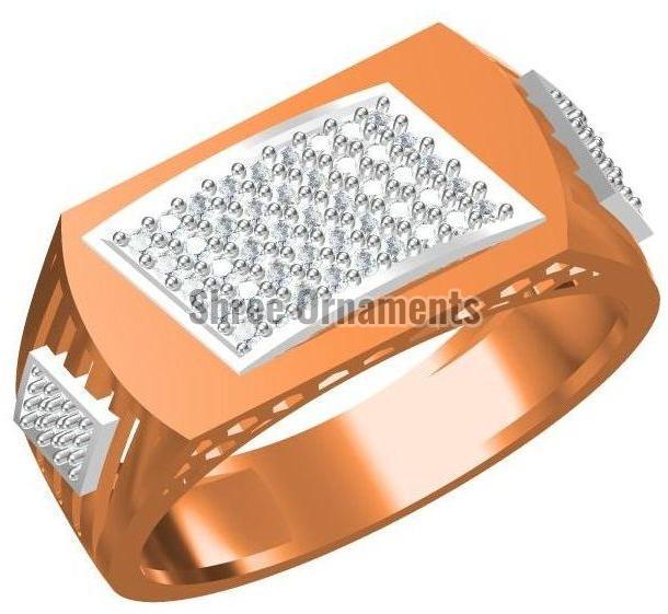 SJGR-2389 Mens Gold Ring