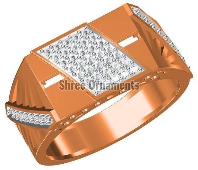 SJGR-2393 Mens Gold Ring