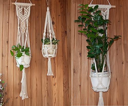 PH07 Cotton Macrame Plant Hanger