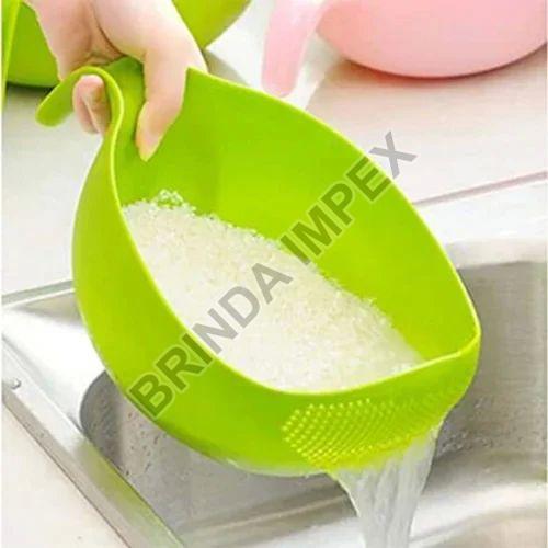 Plastic Rice Strainer Bowl