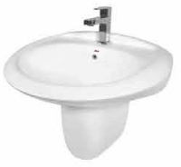 Cepri- 505 Half Pedestal Wash Basin