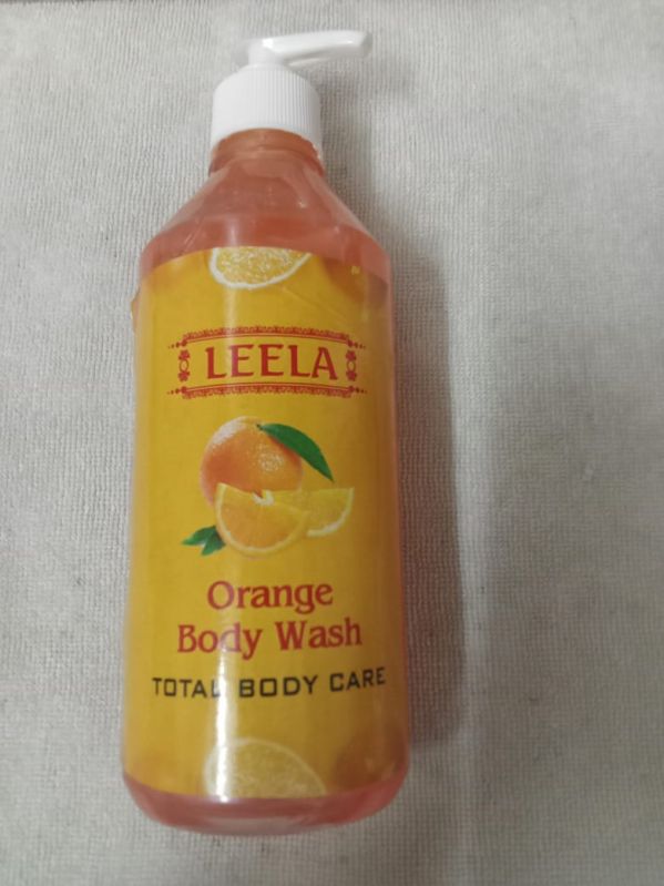 Homemade Orange Body Wash