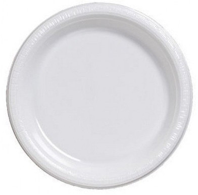 Plain Paper Plate