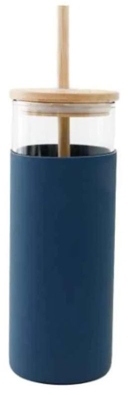 Borosilicate Glass Bottle With Bamboo Lid