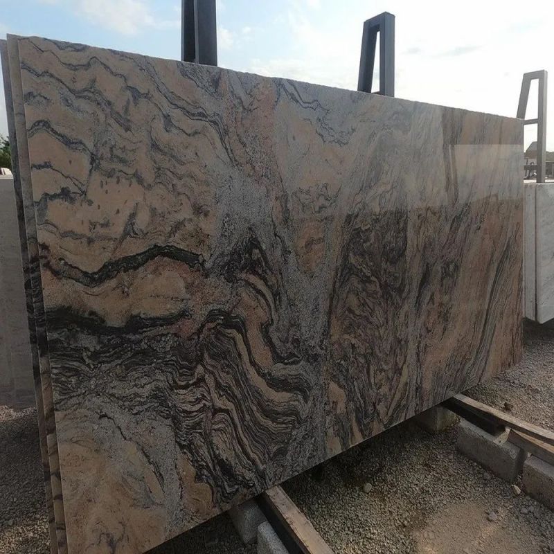 Exotic Prada Gold Granite Slab