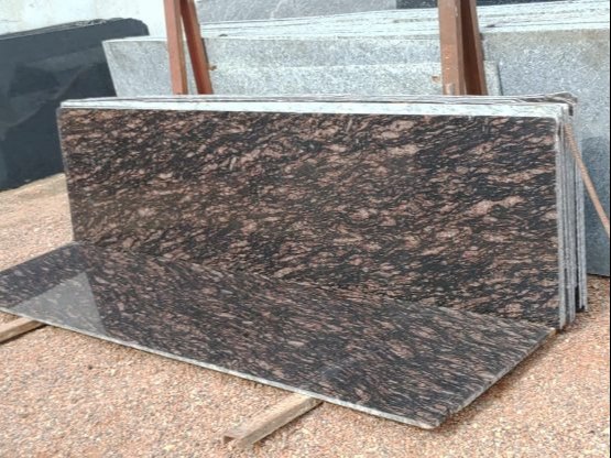 River Brown Granite Slab