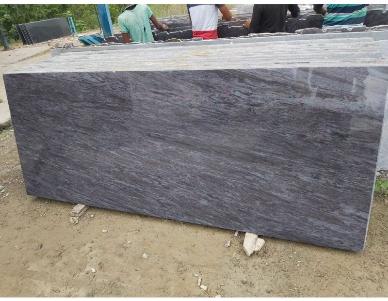 Silky Blue Granite Slab