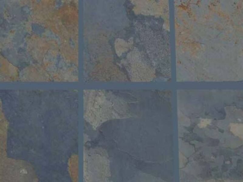 Autumn Rustic Slate Stone Slab