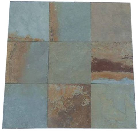M Green Rustic Slate Stone Slab