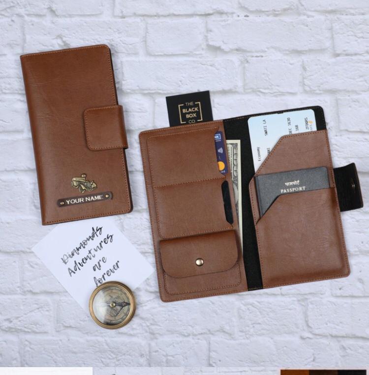 Leather Passport Holder