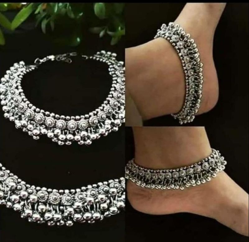 Ladies Sterling Silver Anklet