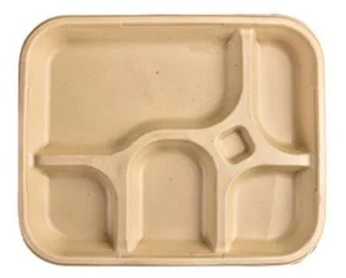 Biodegradable Sugarcane Bagasse Plate