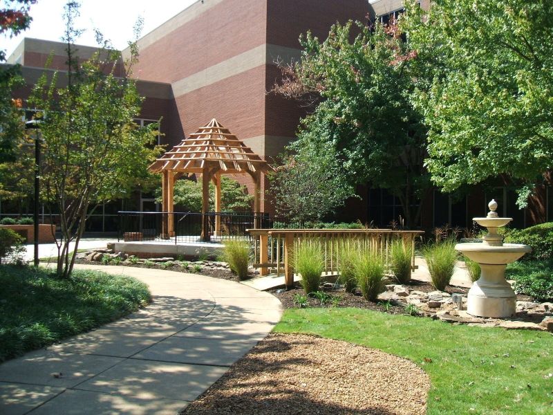 Hospital Garden Landscaping Services