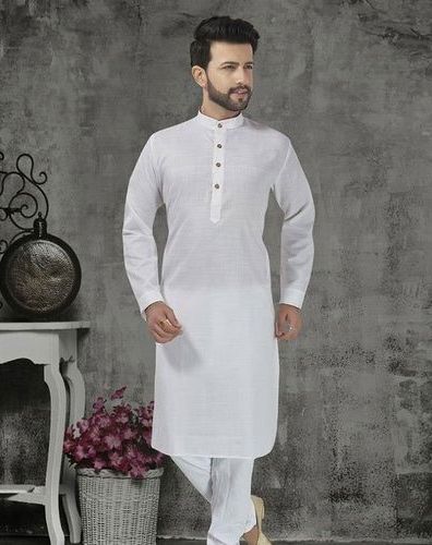 Mens Plain Kurta Pajama