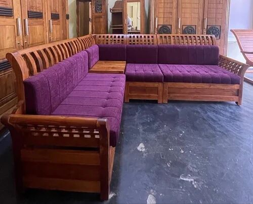 6 Seater Wooden Sofa Set