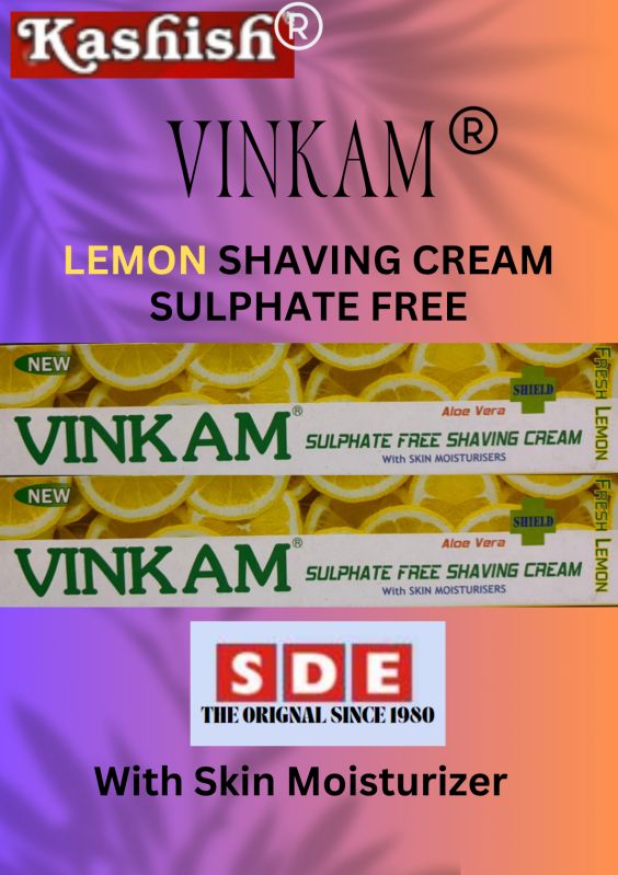 Vinkam Fresh Lemon Shaving Cream