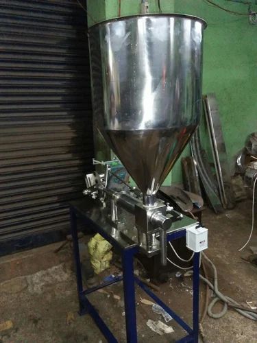 Semi Auto Paste Filling Machine