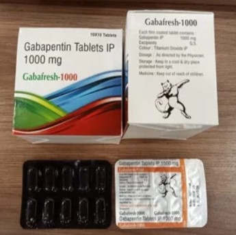 Gabapentin 1000 Capsule, 100 mg