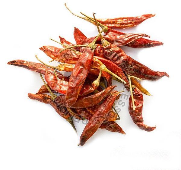 Dried Red Chilli with Stem