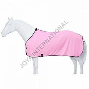 Pink Horse Fleece Rug