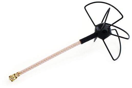 5.8GHz 4-Leaf Clover Drone Antenna with RG178 (L-5CM) Cable + Ufl Connector