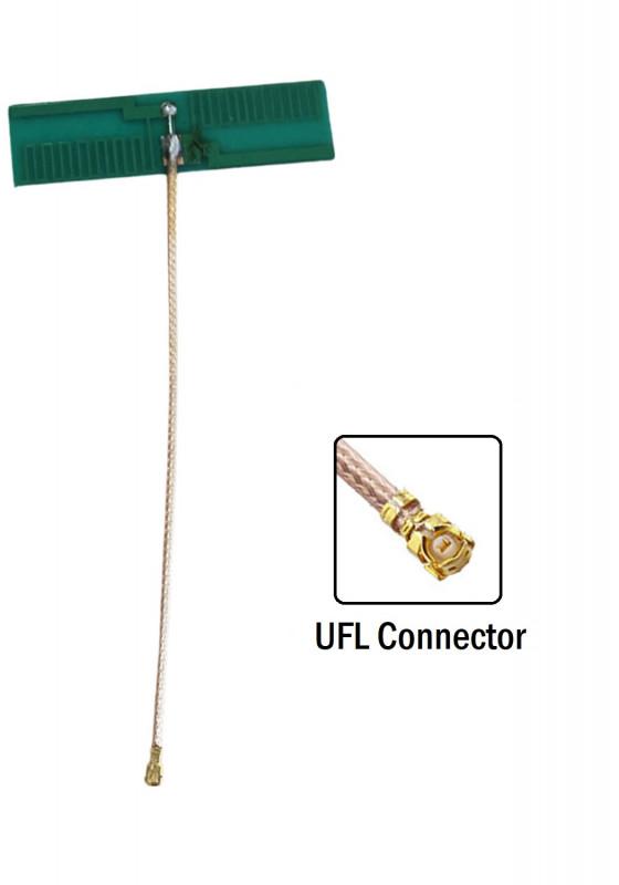 4G 3dBi Internal Green PCB Antenna with RG178 (L-10cm) Cable + Ufl Connector