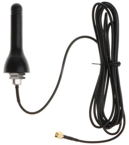 4G LTE 4dBi Screw Mount Duck Type Antenna With RG174 (L-3Mtr) Cable + SMA (M) St. Connector
