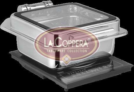 Square Stainless Steel Induction Based Chafing Dish