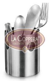 Stainless Steel Round Cutlery Holder