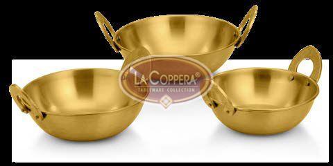 Stainless Steel Serving Kadai