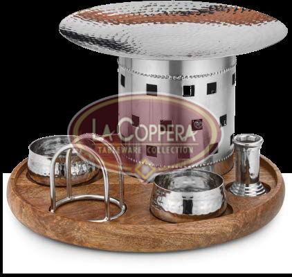 Stainless Steel Snack Warmer Set