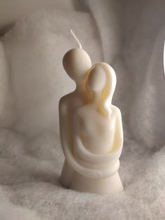 Hugging Couple Luxury Candle