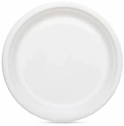 9 Inch Deep Round Sugarcane Bagasse Plates