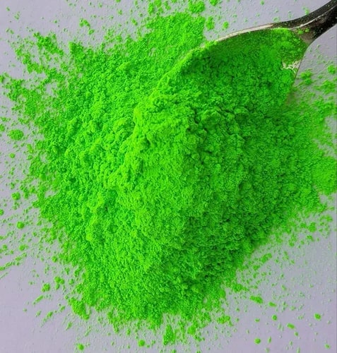 Parrot Green Rangoli Powder