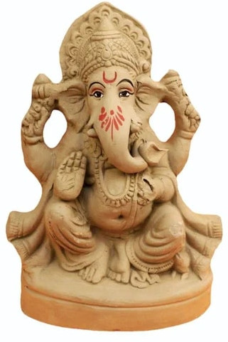 Terracotta Ganesha Statue