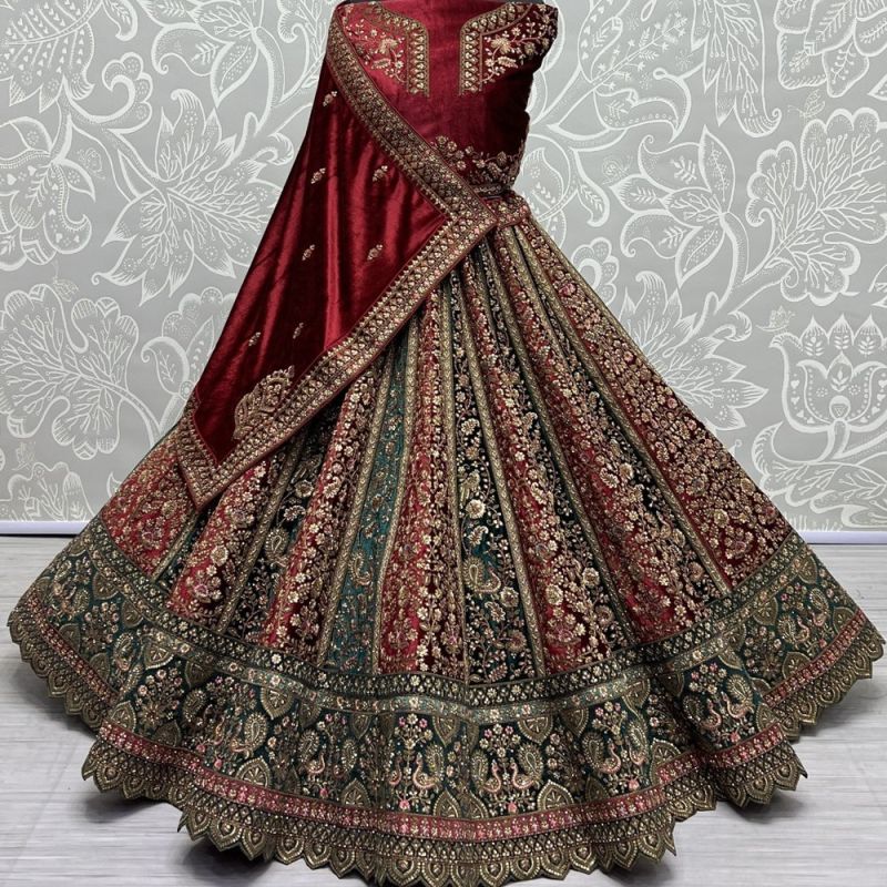 Embroidered Bridal Lehenga