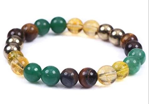 Natural Multicolor Money Magnet Crystal Bracelet