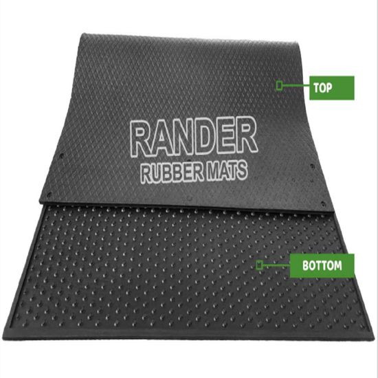 Diamond Bubble Rubber Cow Mat