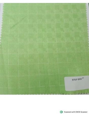 Step Box Cotton Fabric
