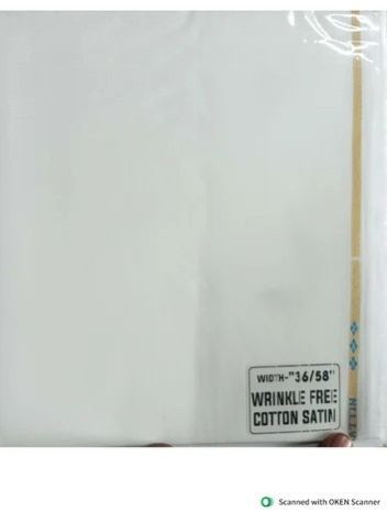 Wrinkle Free Cotton Fabric